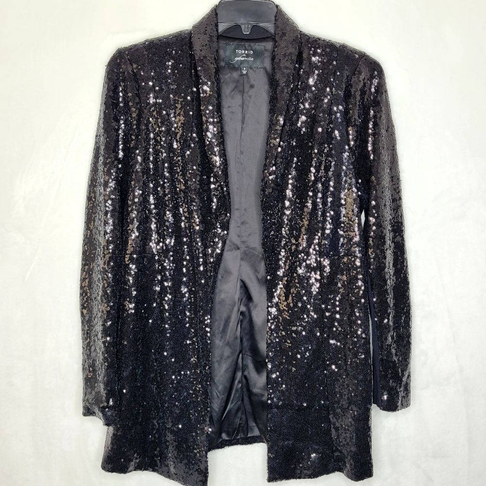 Torrid‎ x Sylvia Mollie Sequin Jacket Size 0
